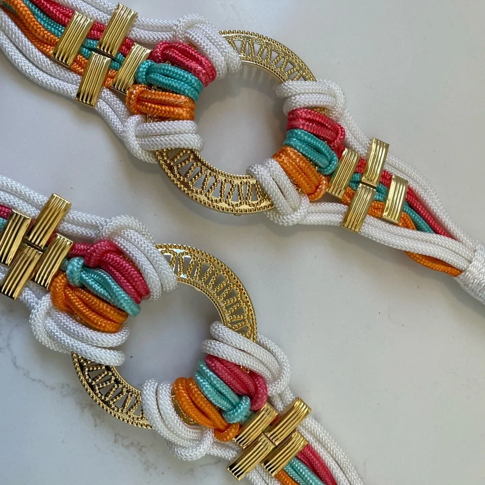 NWT! Vintage belt 1980s pastel retro.  I have 2!